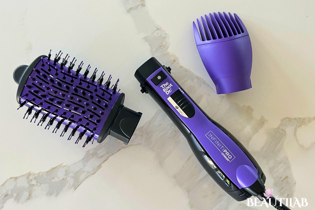 Conair The Knot Dr. All-In-One Oval Dryer Brush detachable