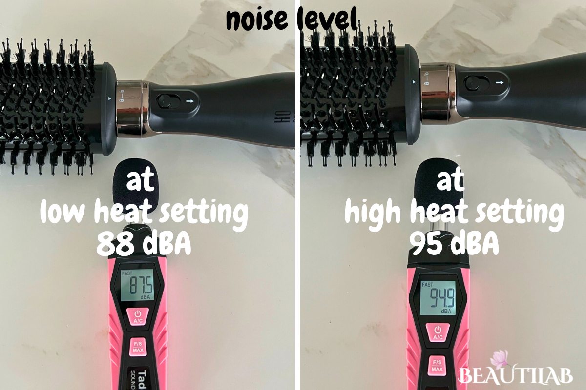 Hot Tools Black Gold One-Step noise levels