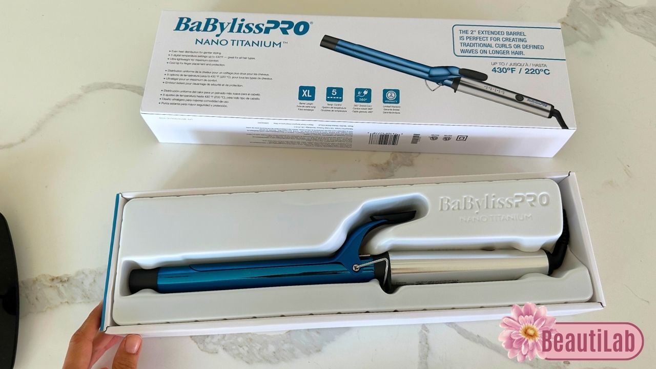 Babylisspro Nano Titanium Extended Barrel Curling Iron Review featured
