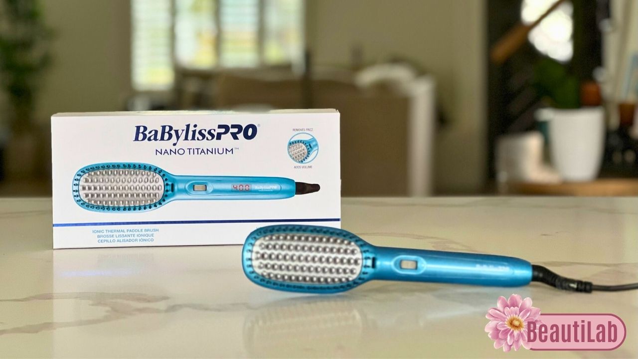 Babylisspro Nano Titanium Ionic Thermal Paddle Brush Review featured