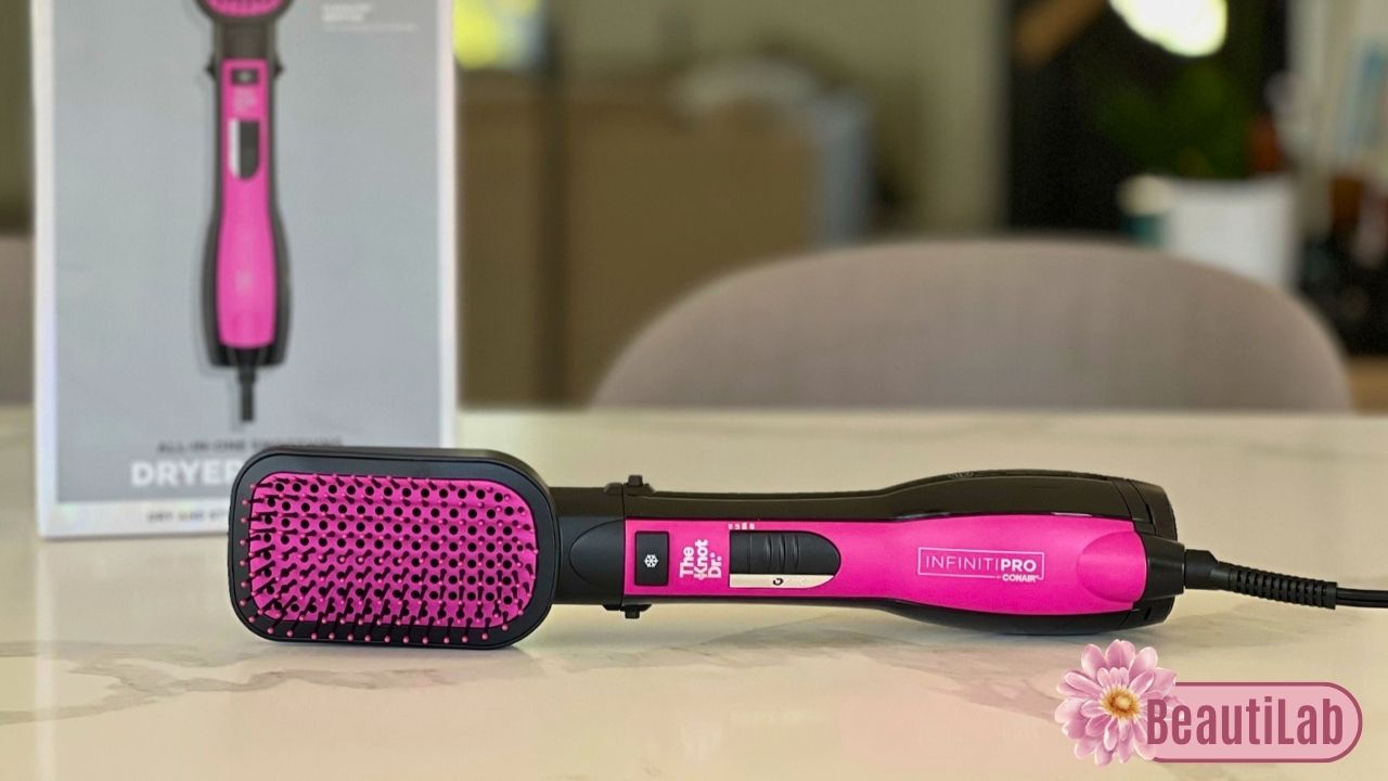 Conair The Knot Dr. All-in-One Smoothing Dryer Brush Review featured