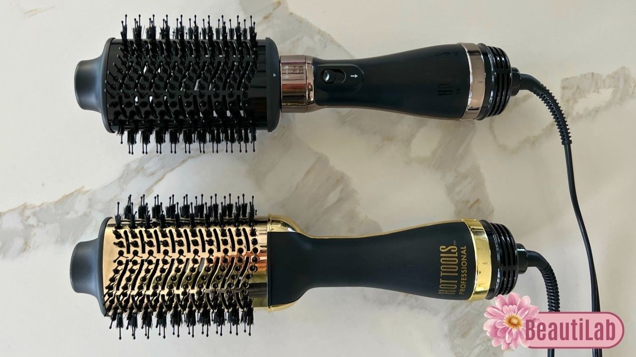 Hot Tools Black Gold vs 24k Gold One-Step Volumizer featured