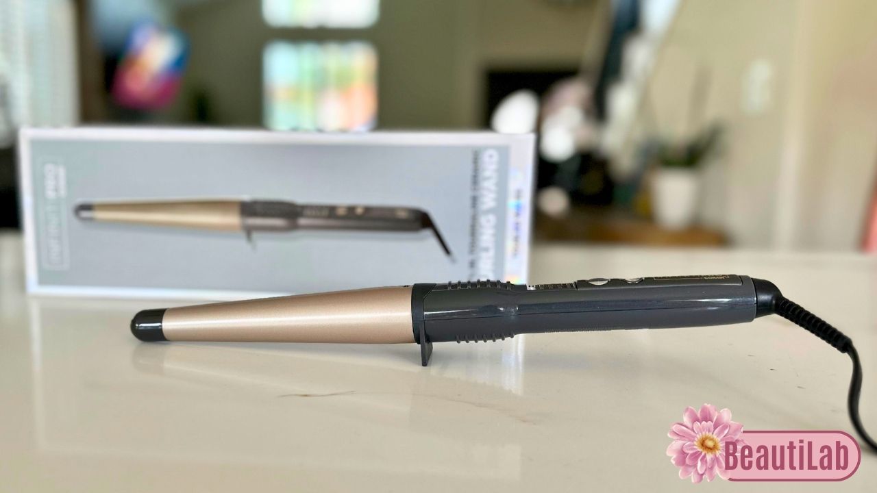 InfinitiPRO by Conair Tourmaline Ceramic Tapered Curling Wand Review Featured