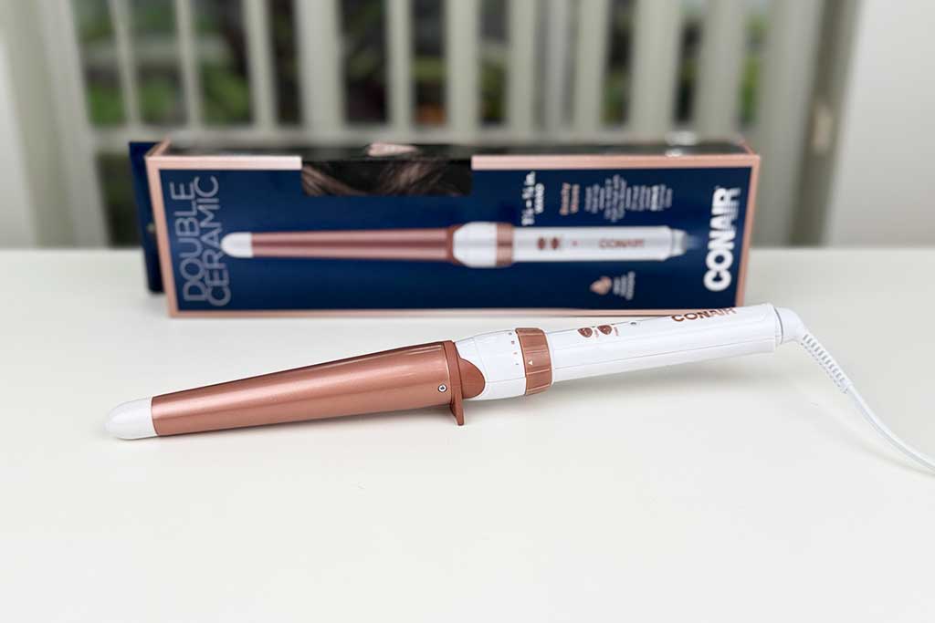Conair Double Ceramic Tapered Curling Wand