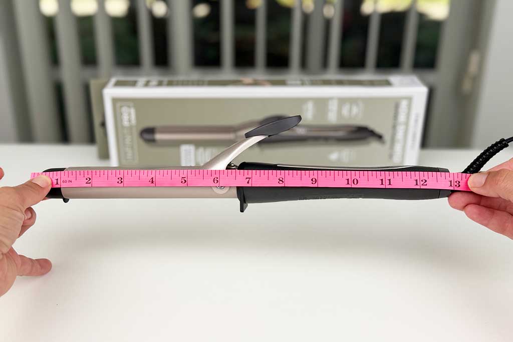 Conair-INFINITIPRO-Tourmaline-1-Inch-Ceramic-Curling-Iron-tool-length