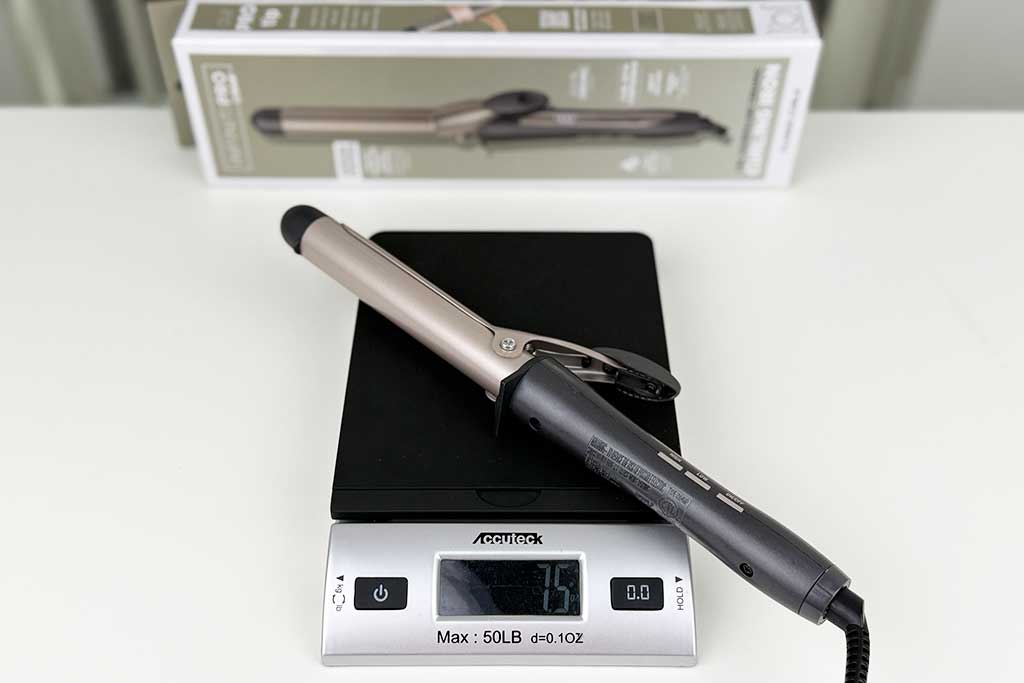 Conair-INFINITIPRO-Tourmaline-Ceramic-Curling-Iron-weight