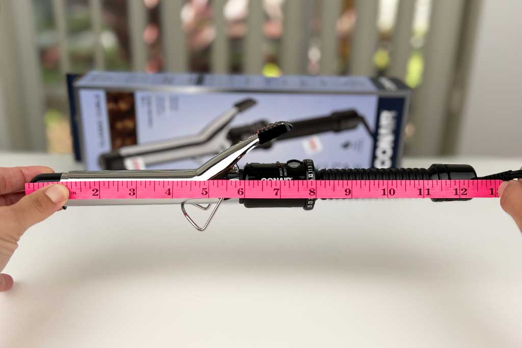 Conair-Instant-Heat-Spring-Curling-Iron-tool-length