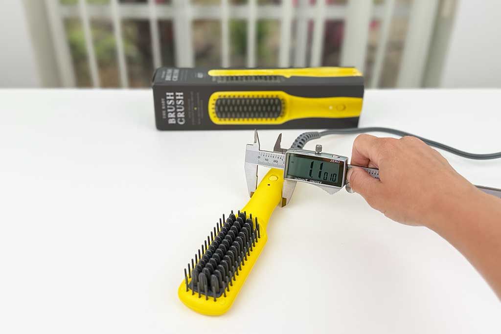 Drybar-The-Baby-Brush-Crush-Mini-Straightening-Brush-handle-width Drybar-The-Baby-Brush-Crush-Mini-Straightening-Brush-handle-width