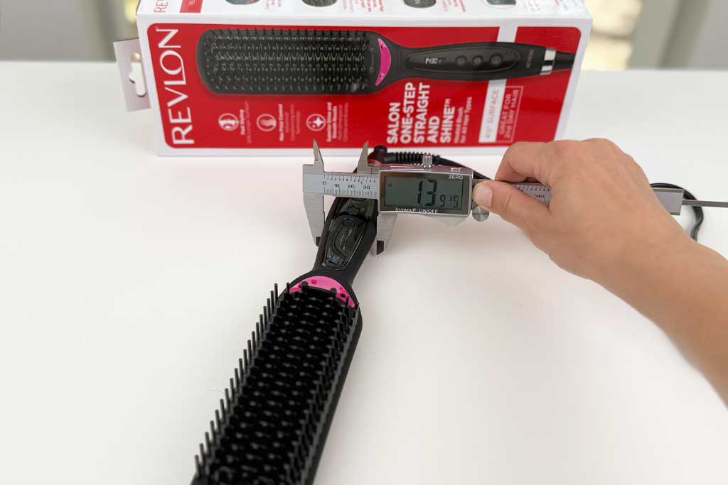 Revlon Salon-One-Step™-Straight-and-Shine-XL-Heated-Hair-Brush-handle-width Revlon Salon-One-Step™-Straight-and-Shine-XL-Heated-Hair-Brush-handle-width