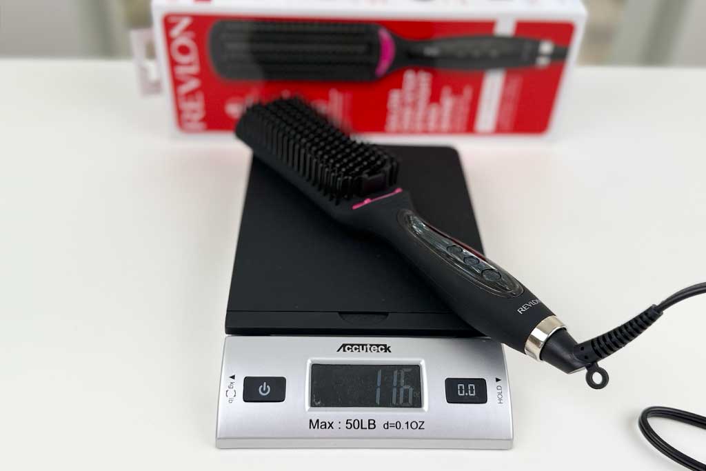 Revlon Salon-One-Step™-Straight-and-Shine-XL-Heated-Hair-Brush-weight Revlon Salon-One-Step™-Straight-and-Shine-XL-Heated-Hair-Brush-weight