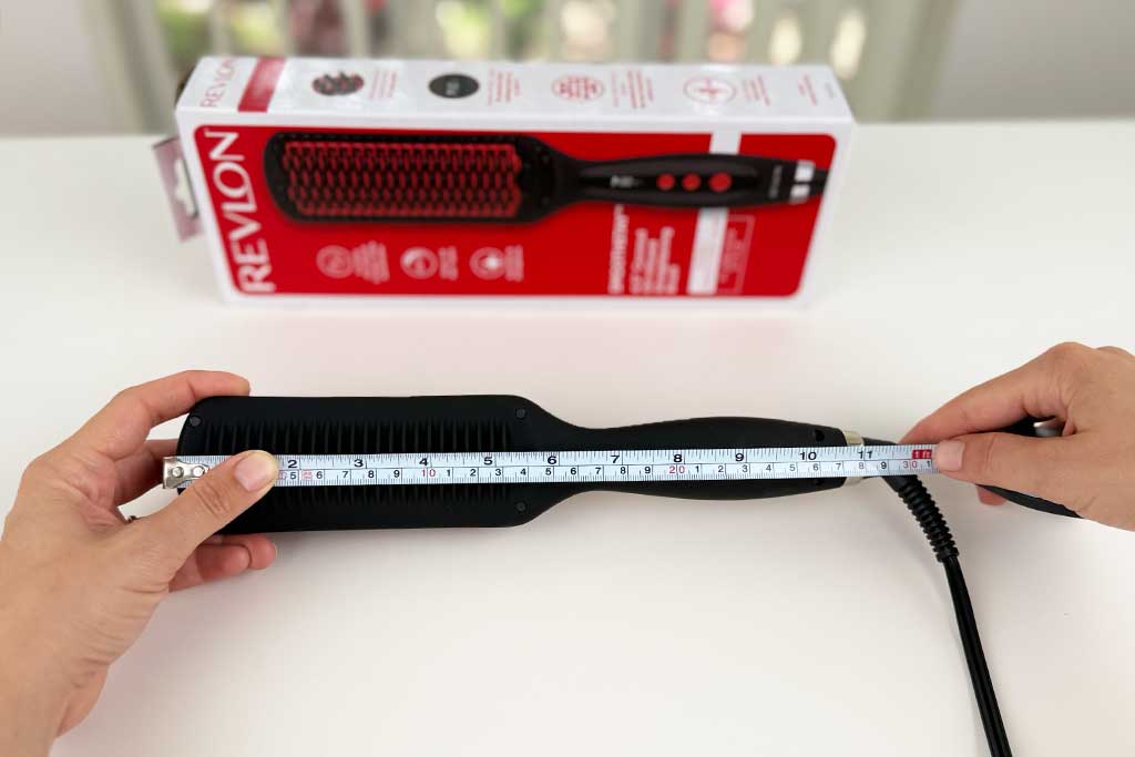 Revlon-SmoothStay-Straightening-Brush-length Revlon-SmoothStay-Straightening-Brush-length