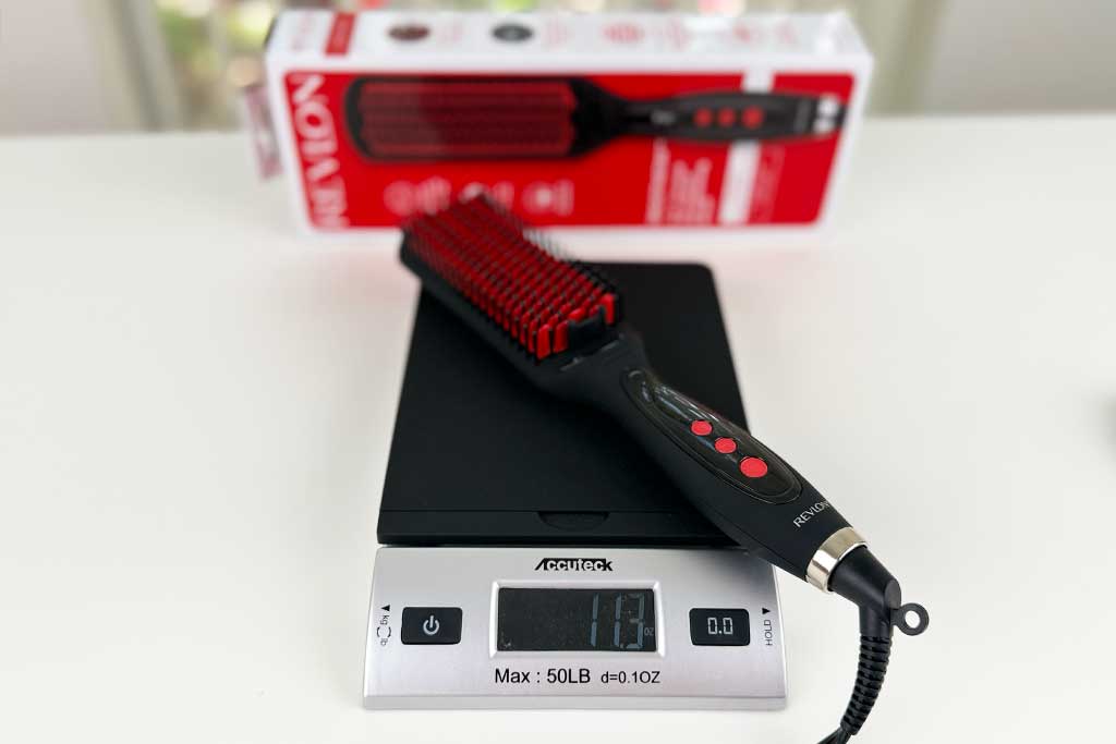 Revlon-SmoothStay-Straightening-Brush-weight Revlon-SmoothStay-Straightening-Brush-weight
