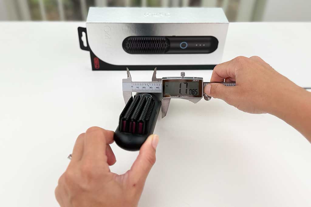 TYMO-PortaPro-Cordless-Hair-Straightener-Brush-handle-width TYMO-PortaPro-Cordless-Hair-Straightener-Brush-handle-width
