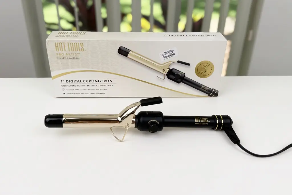 Hot Tools Pro Artist 24K Gold Curling Iron review featured