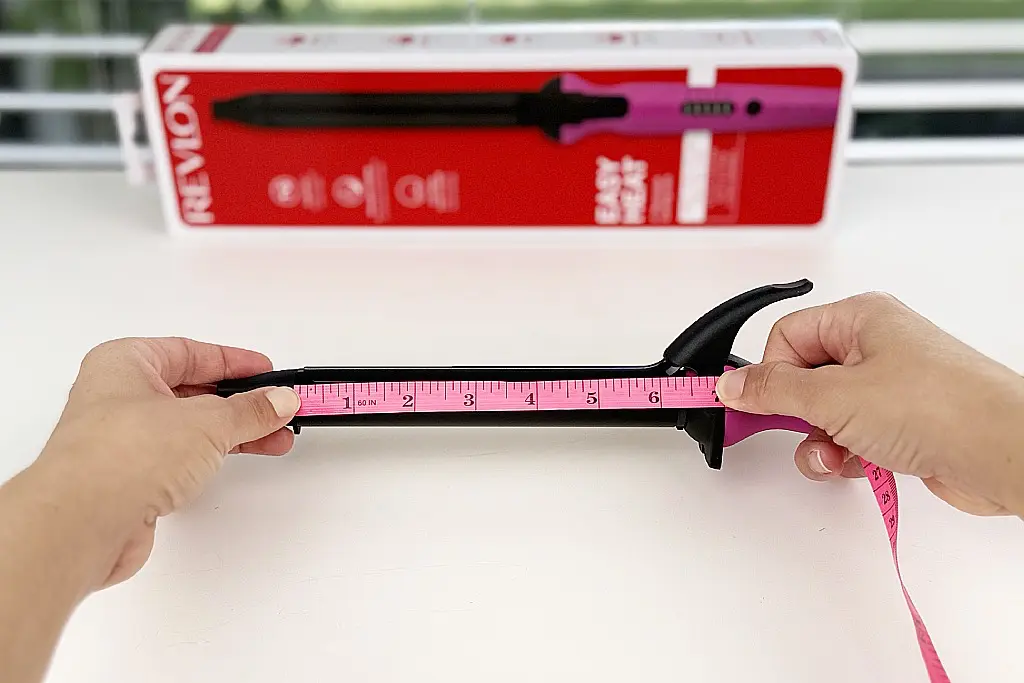 REVLON Easy Heat Curling Iron barrel length REVLON Easy Heat Curling Iron barrel length