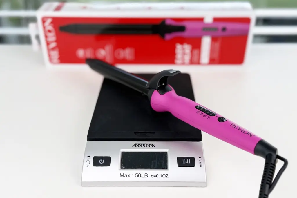 REVLON Easy Heat Curling Iron tool weight REVLON Easy Heat Curling Iron tool weight